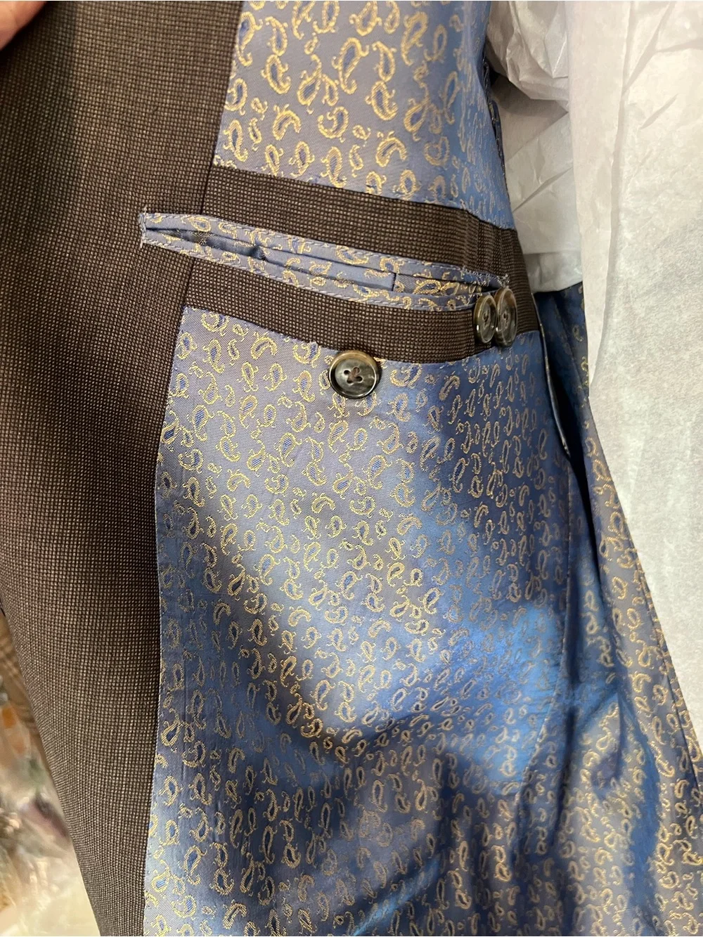 Custom made suit